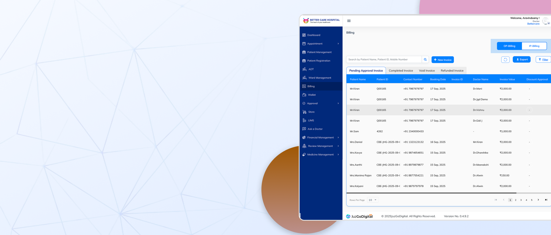 Healthcare Mobile App